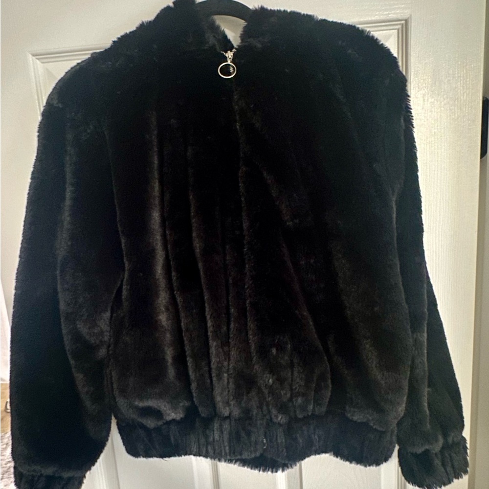 Wild Fable Black Teddy Jacket
